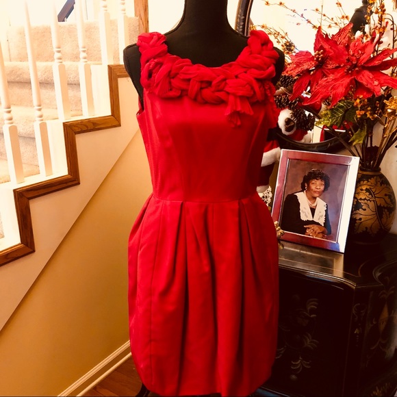 Taylor Red Dress - Picture 7 of 10